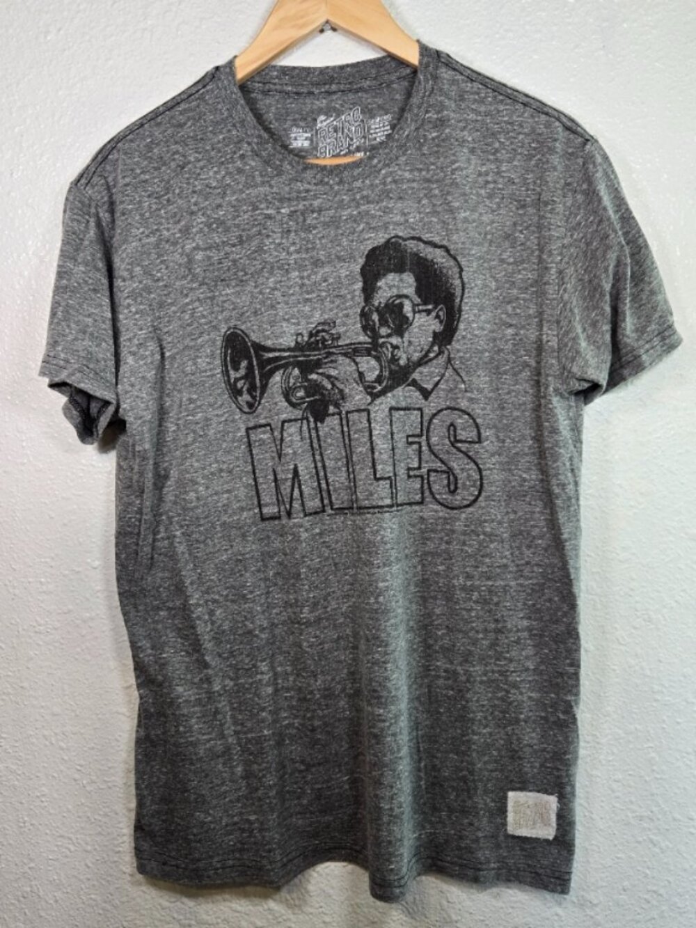 Retro Brand Miles Davis Graphic T-Shirt
